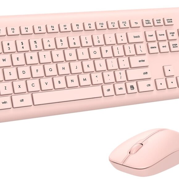 NEW Wireless Keyboard and Mouse Combo, Full Size, Mouse Also - Picture 1 of 1